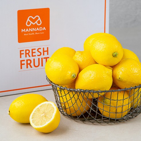만나다 칠레 레몬, 4kg, 1개 과일