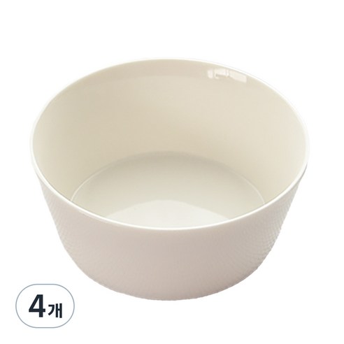 프렐류드 네오본 모던 젠 대접, 화이트, 4개