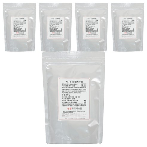 상상시즈닝 시나몬 슈가, 500g, 5개