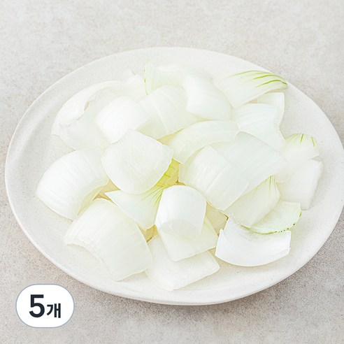 곰곰 양파 깍둑썰기, 500g, 5개