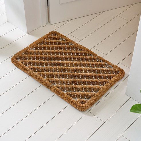 현관 첫인상, 타카쇼 코이어 도어매트 와이어로 스타일과 실용성을 한번에!