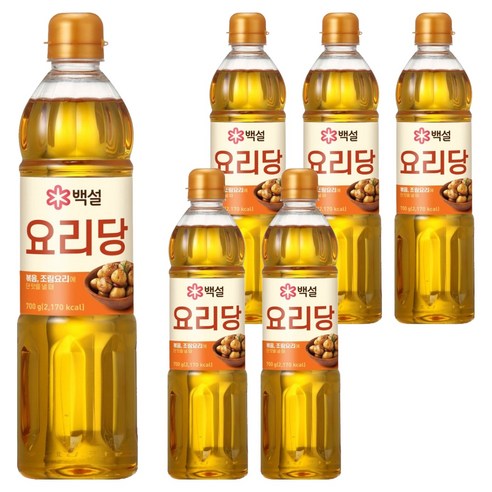 백설 요리당, 700g, 6개