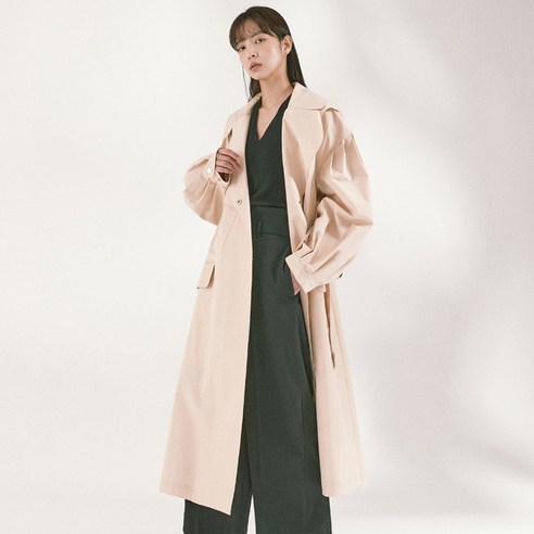 안젤로비안코 Jain Maxi Trench 코트