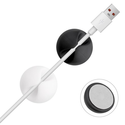 엉킨 케이블, 이제 깔끔하게 정리하세요!