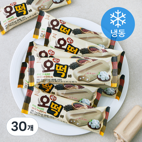 서주 오곡떡바 (냉동), 30개, 1개입, 75ml