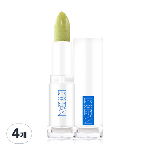 로쎄앙 립 슈가 스크럽, 슈가그린애플, 3.5g, 4개
