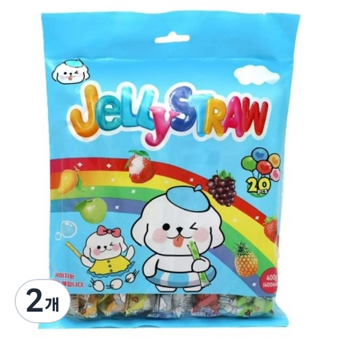 젤리스트로우 20개입