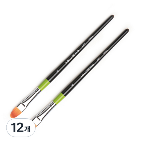 화홍 디자인붓 982, 4호, 12개