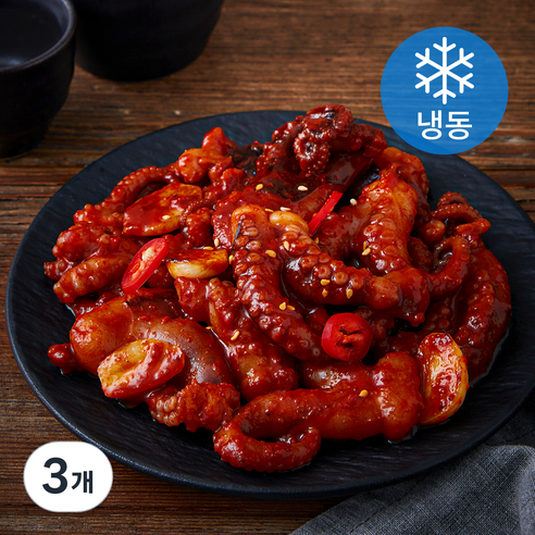 살맛나요 쭈꾸미볶음 (냉동), 3개, 300g