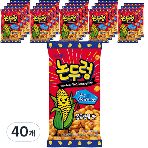 논두렁 볶음양념맛, 40g, 40개