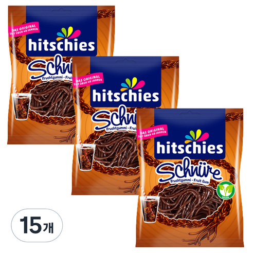 히치스 쉬누르 콜라향 젤리, 15개, 125g