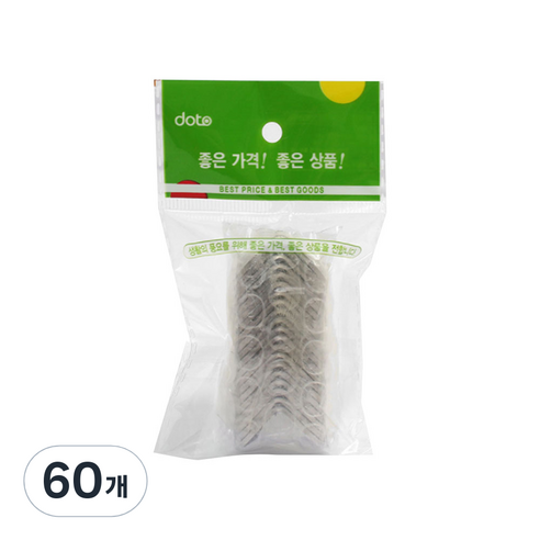 코너 꺽쇠, 60개