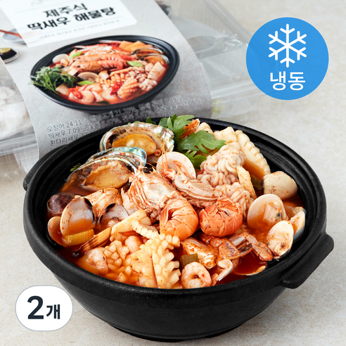 마이셰프 제주식 딱새우 해물탕 밀키트 (냉동), 705g, 2개