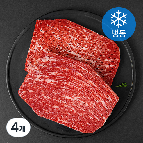 동원 금천한우 설도 1등급 산적용 (냉동), 300g, 4개