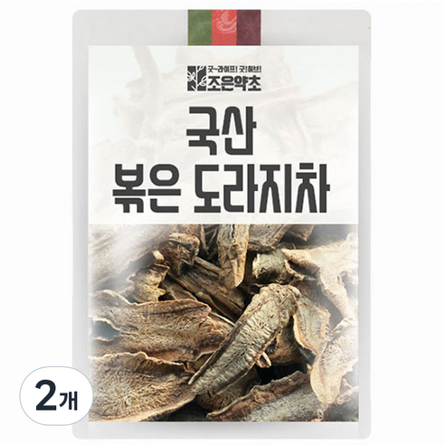 조은약초 국산 볶은 도라지차, 150g, 2개, 2개
