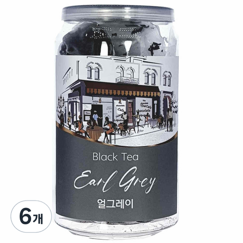 티스페이스 프리미엄 얼그레이 홍차, 1g, 15개입, 6개