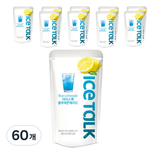 아이스톡 블루레몬 에이드, 230ml, 60개