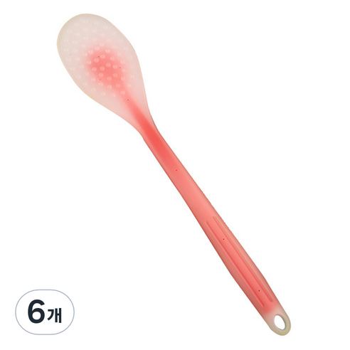 킹스로드 시원한 괄사 지압기 38cm, 콜드플레이트 핑크, 6개