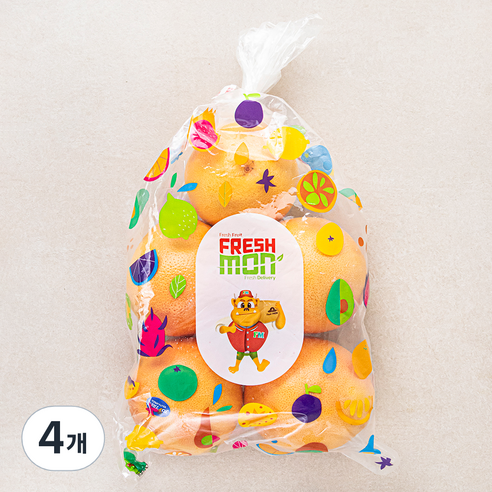 프레시몬 남아공산 자몽, 4개, 1.8kg