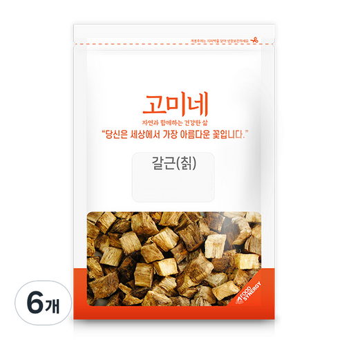 고미네 국산 갈근(칡), 300g, 6개