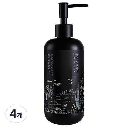 편강율 구전 탈모증상완화 트리트먼트, 4개, 500ml