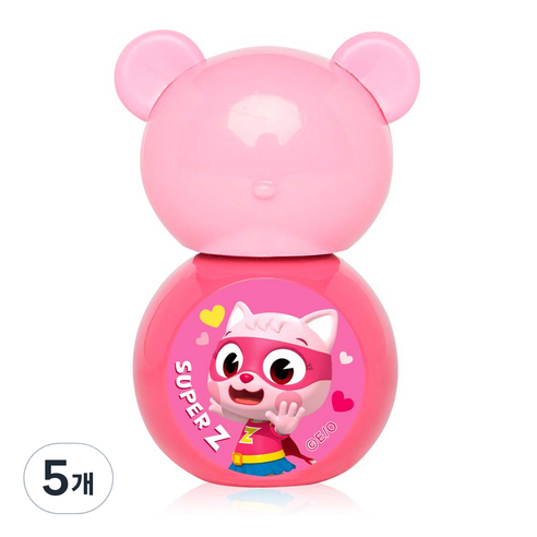 엔비베베 슈퍼잭 네일케어 에센스 손톱영양제 비키, 4ml, 5개