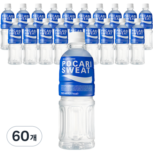 포카리스웨트, 500ml, 60개