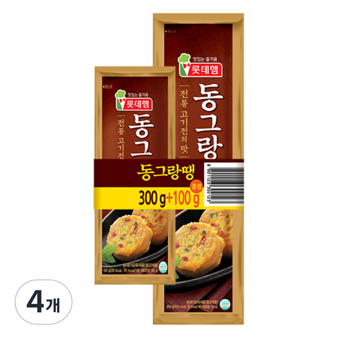 롯데햄 동그랑땡, 400g, 4개