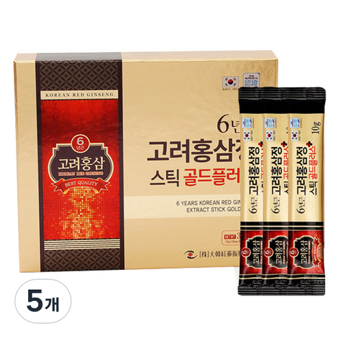 고려홍삼정 골드플러스, 5개, 300g