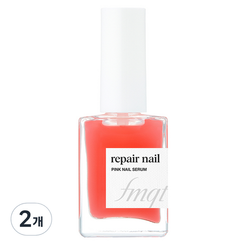 fmgt 리페어 핑크 네일 영양제, 10ml, 2개