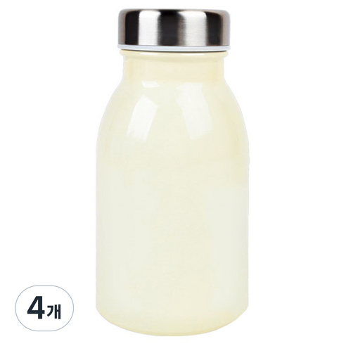 오슬로 멜로우 보온 텀블러, 아이보리, 260ml, 4개