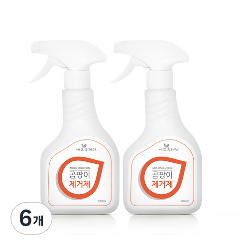 에코후레쉬 곰팡이 제거제, 500ml, 6개