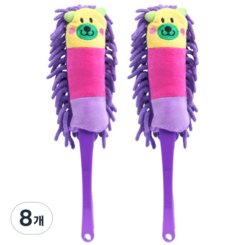 리버그린 귀요미 먼지 털이개, 퍼플, 8개