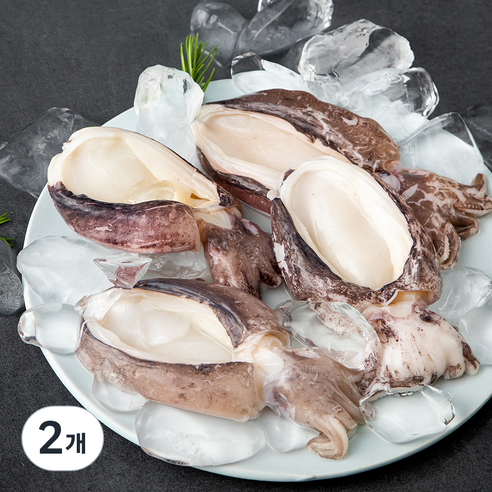 살맛나요 탱글탱글 손질 갑오징어 (냉장), 400g, 2개
