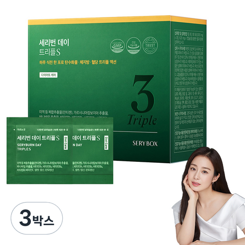 세리박스 세리번 데이 트리플S, 101.36g, 3박스
