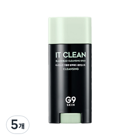 지나인스킨 잇클린 블랙헤드 클렌징 스틱 15g, 1개입, 5개