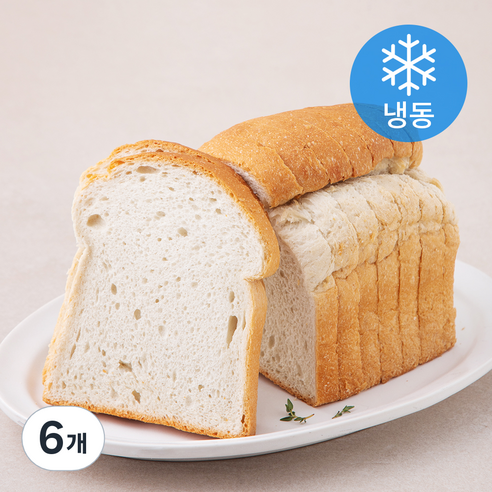 외계인방앗간 순쌀식빵 (냉동), 340g, 6개