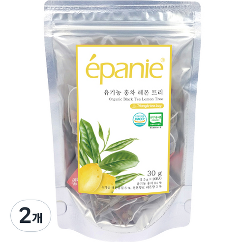 에빠니 홍차 레몬 트리, 1.5g, 20개입, 2개