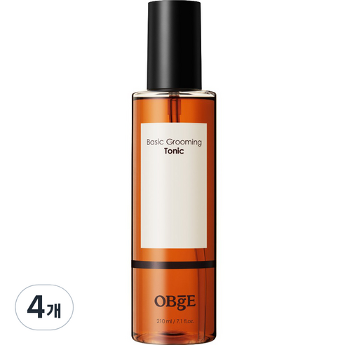 오브제 베이직 그루밍 토닉, 4개, 210ml