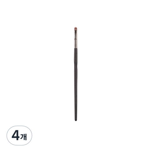 시크블랙 아이포인트 브러쉬, 블랙, 4개