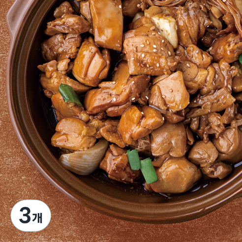 곰곰 안동식 순살 찜닭 밀키트, 900g, 3개
