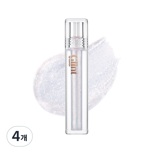 Glint 리퀴드 젤 하이라이터, 03 글리터 베일, 4개
