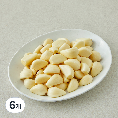 매운맛 깐마늘, 6개, 200g