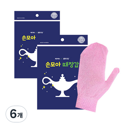 때르메스 올바른우리들 손모아 때장갑, 2개입, 6개