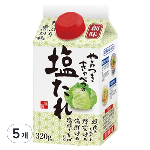 소미 시오다래 소금양념 소스, 320g, 5개