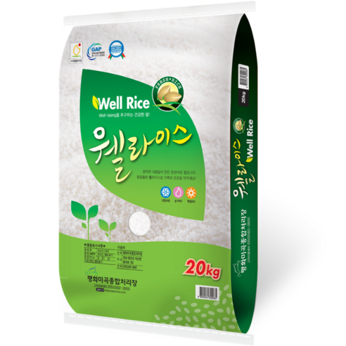 22년 햅쌀 웰라이스 새청무 쌀, 1개, 20kg