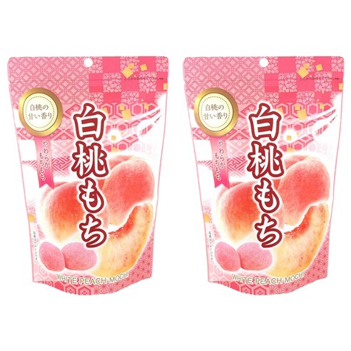 세이키 복숭아 모찌, 2개, 120g