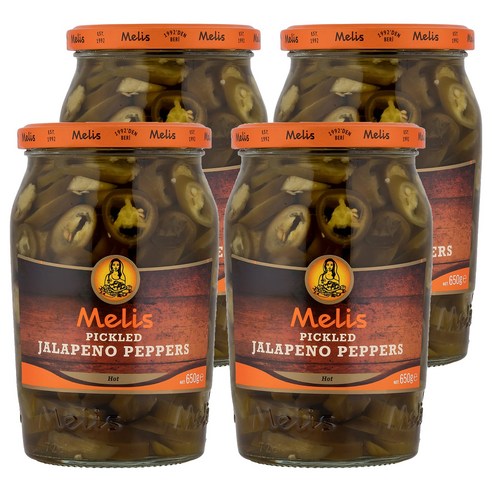 Melis 할라페뇨 페퍼, 650g, 4개