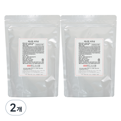 상상시즈닝 어니언 시즈닝, 500g, 2개