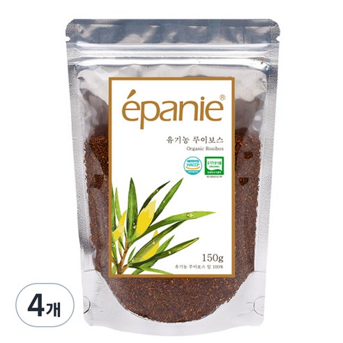 코코비아 에빠니 유기농 루이보스 리필, 4개, 잎, 150g, 4개, 1개입